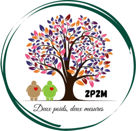Logo assiociatif Association Deux Poids Deux Mesures